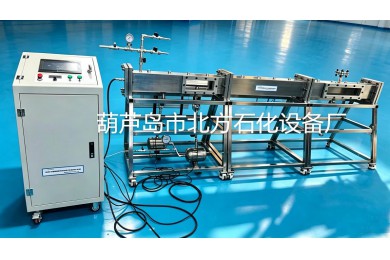 可视化含氢燃料爆炸演化动力学测试管道系统