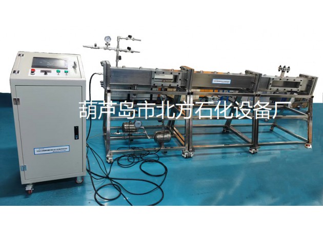 可视化含氢燃料爆炸演化动力学测试管道系统